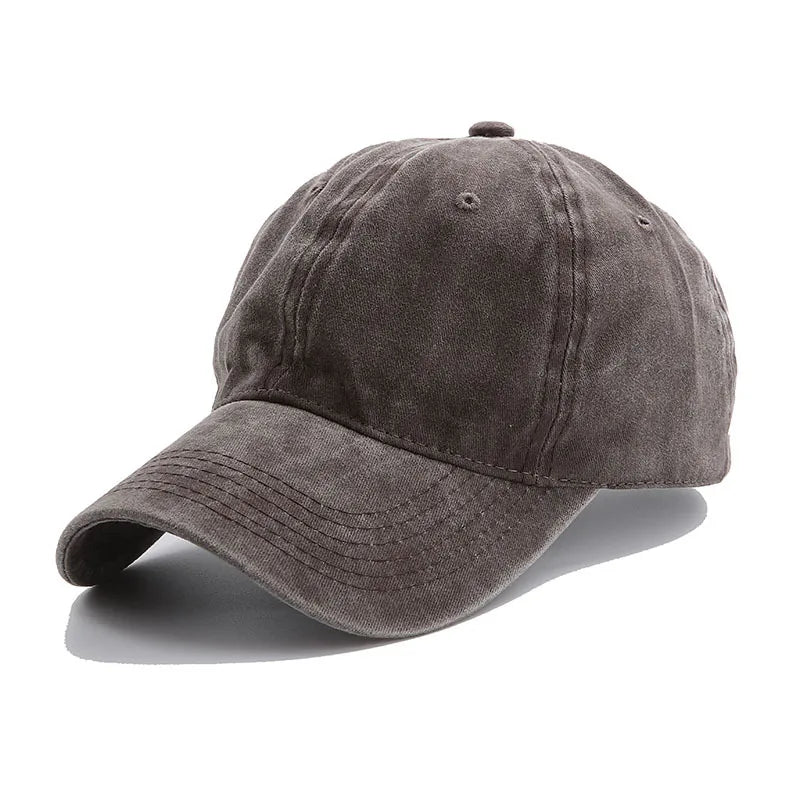 Casquette Classique en Denim - Style Décontracté et Intemporel