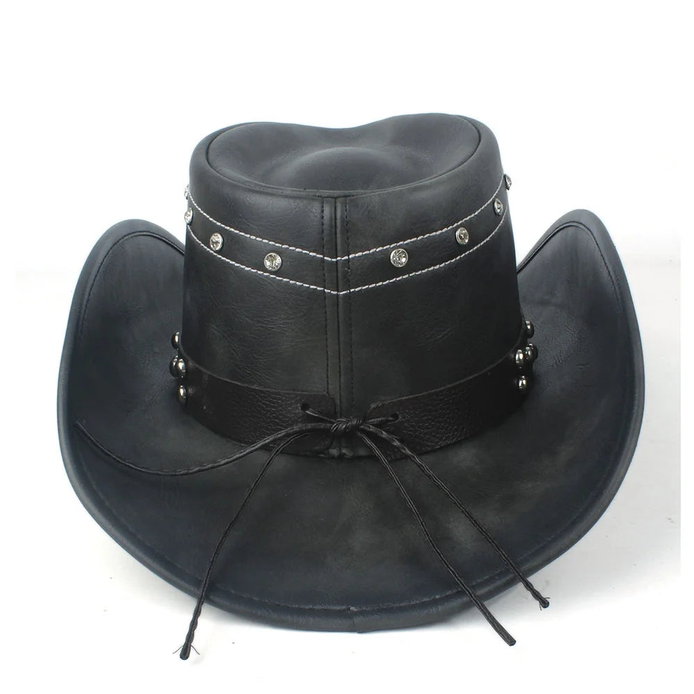 Chapeau Cowboy Véritable CUIR - DustyHorizon - La Maison du Chapeau