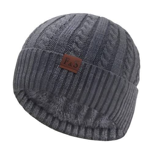 Bonnet Torsadé Doublé en Polaire - F&S Classic