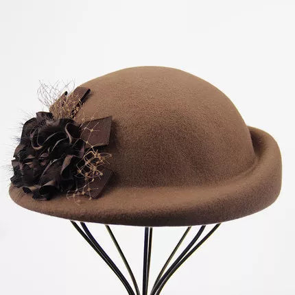 Béret Femme à Fleur - ClassiChic - La Maison du Chapeau