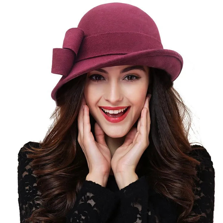 Chapeau Melon Cloche Femme Beauty Chic - La Maison du Chapeau