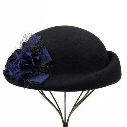 Béret Femme à Fleur - ClassiChic - La Maison du Chapeau