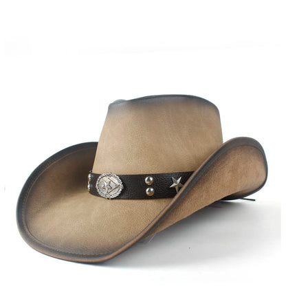 Chapeau Cowboy Véritable CUIR - DustyHorizon - La Maison du Chapeau