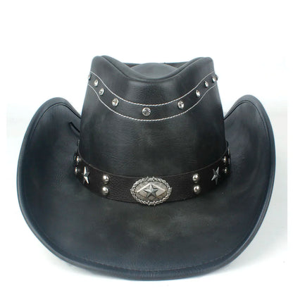 Chapeau Cowboy Véritable CUIR - DustyHorizon - La Maison du Chapeau