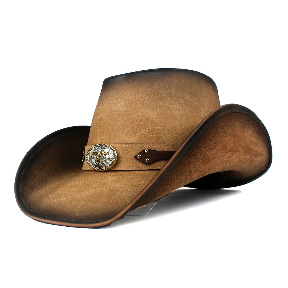 Chapeau Cowboy Véritable CUIR - DustyHorizon - La Maison du Chapeau