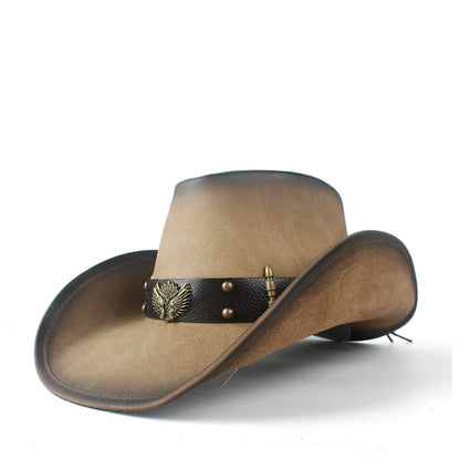 Chapeau Cowboy Véritable CUIR - DustyHorizon - La Maison du Chapeau