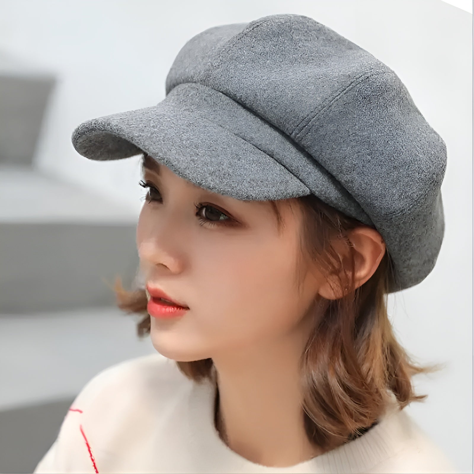 Casquette Gavroche Coton Femme