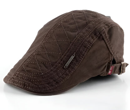 Béret Homme en Coton Matelassé - Quilted