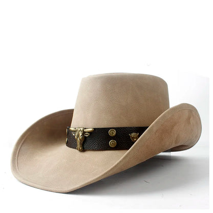 Chapeau Cowboy Véritable CUIR - DustyHorizon - La Maison du Chapeau