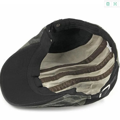 Béret Homme Coton - Camouflage - La Maison du Chapeau