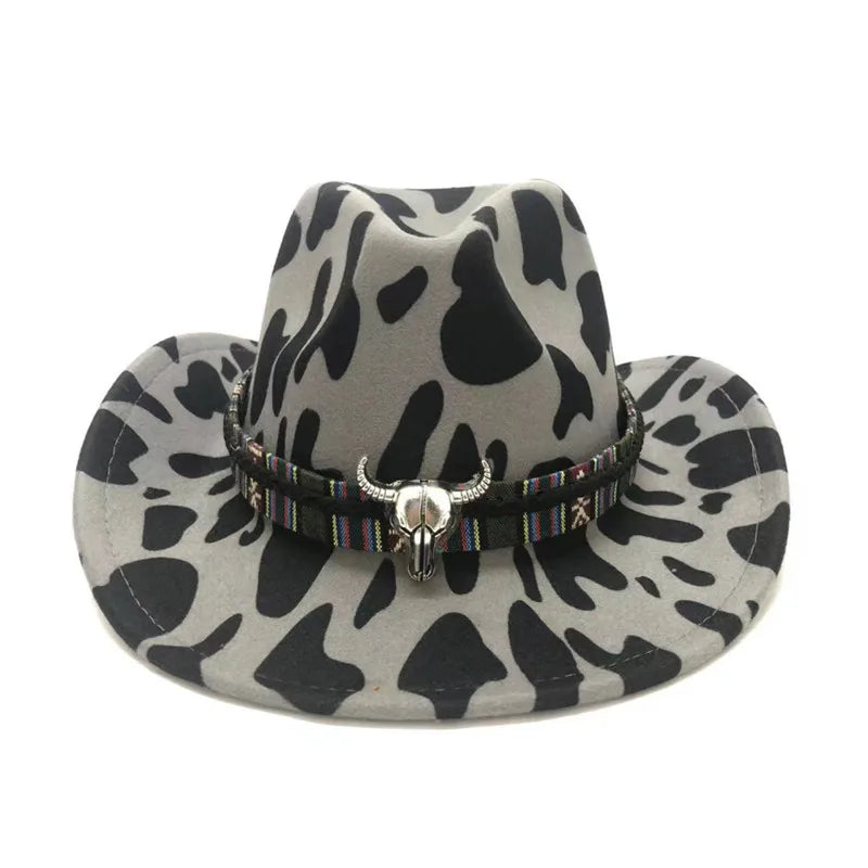 Chapeau Cowboy Feutre Monochrome - JazzRanch