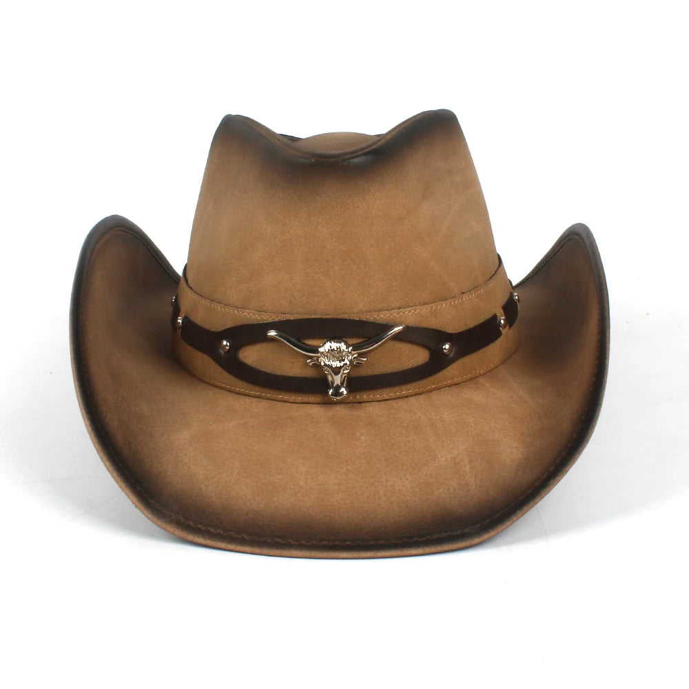 Chapeau Cowboy Cuir - Taureau RanchStyle