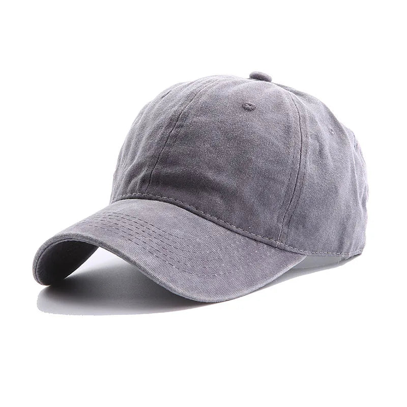 Casquette Classique en Denim - Style Décontracté et Intemporel