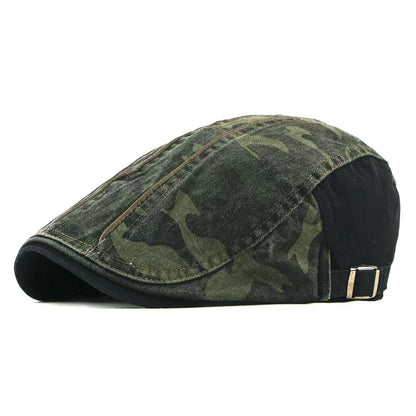 Béret Homme Coton - Camouflage - La Maison du Chapeau