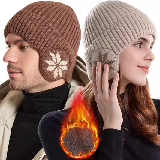 Bonnet Hiver avec Protège-Oreilles Ultra-Chaud & Doux - NordicWarm