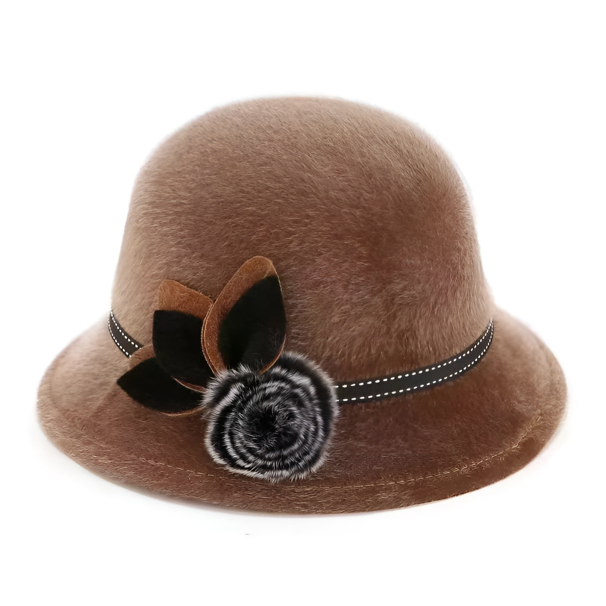Chapeau Cloche Melon Femme