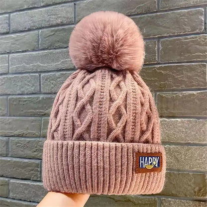 Bonnet Hiver avec Pompon Doux –  Douilly