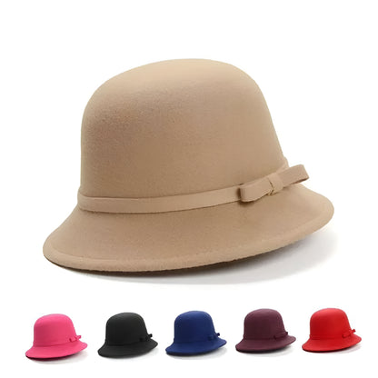 Chapeau Melon Cloche Femme - Chic & Classe
