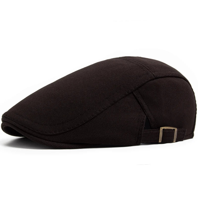 Béret Homme Tissu – Boucle Ajustable