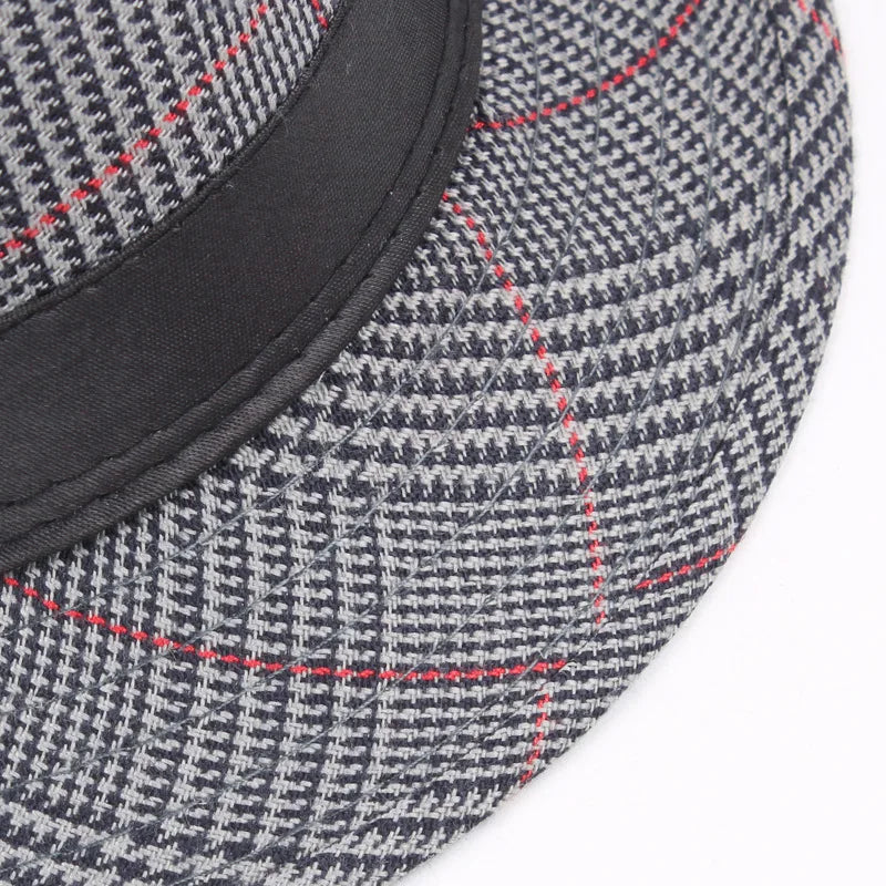 Chapeau Fedora à Carreaux - Classya