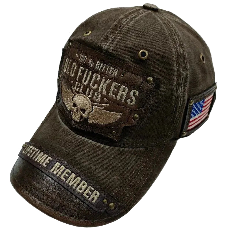 Casquette Coton Vintage – Patch Outdoor