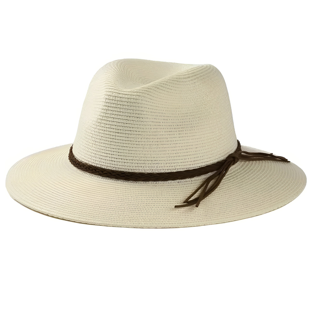 Chapeau de Paille Pliable - Braided