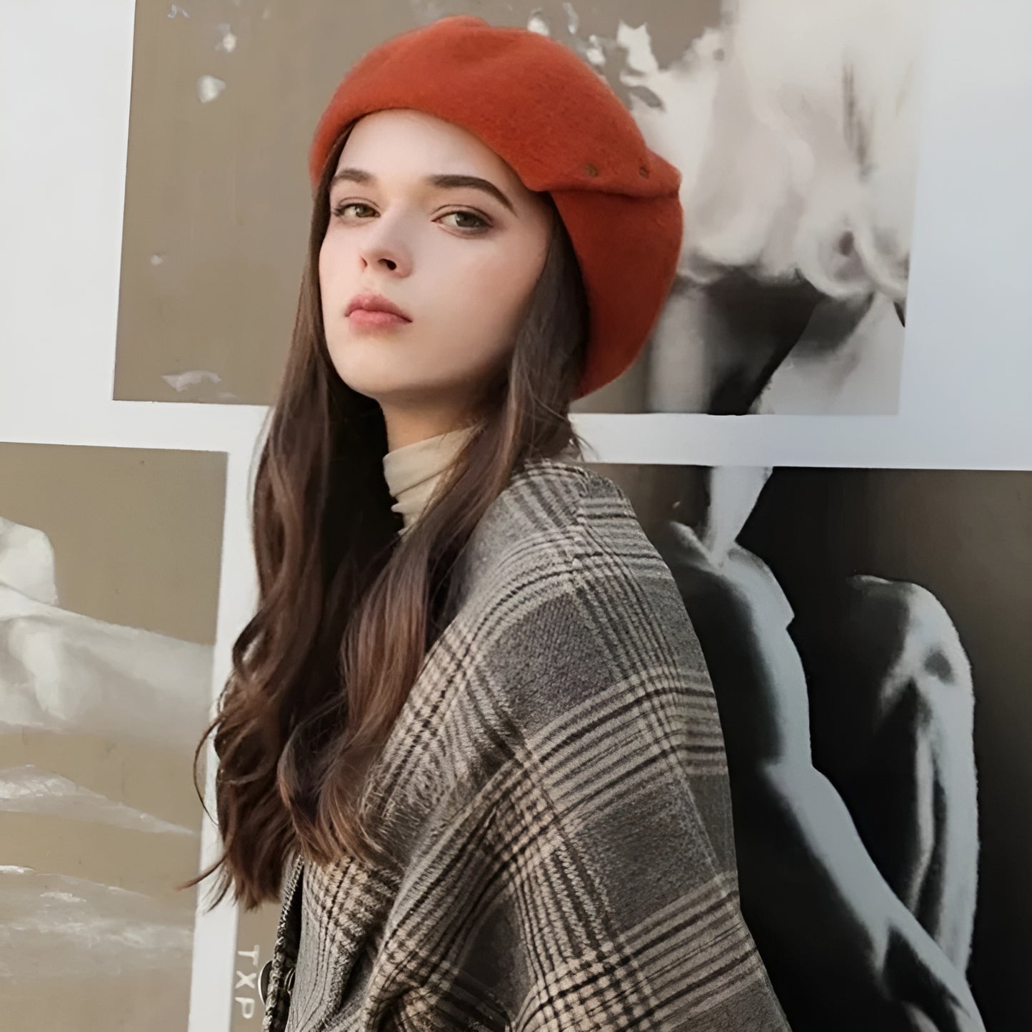 Béret Femme en Laine Douce - Simpla