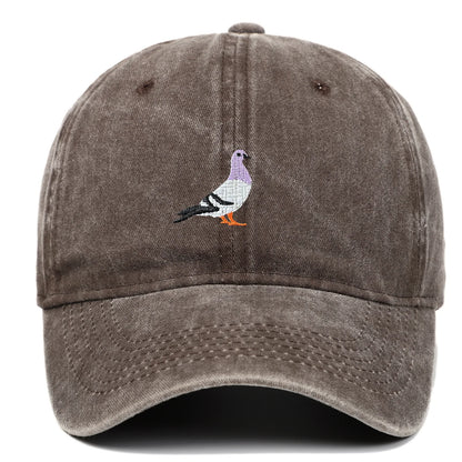 Casquette Vintage Brodée Oiseau – Bird