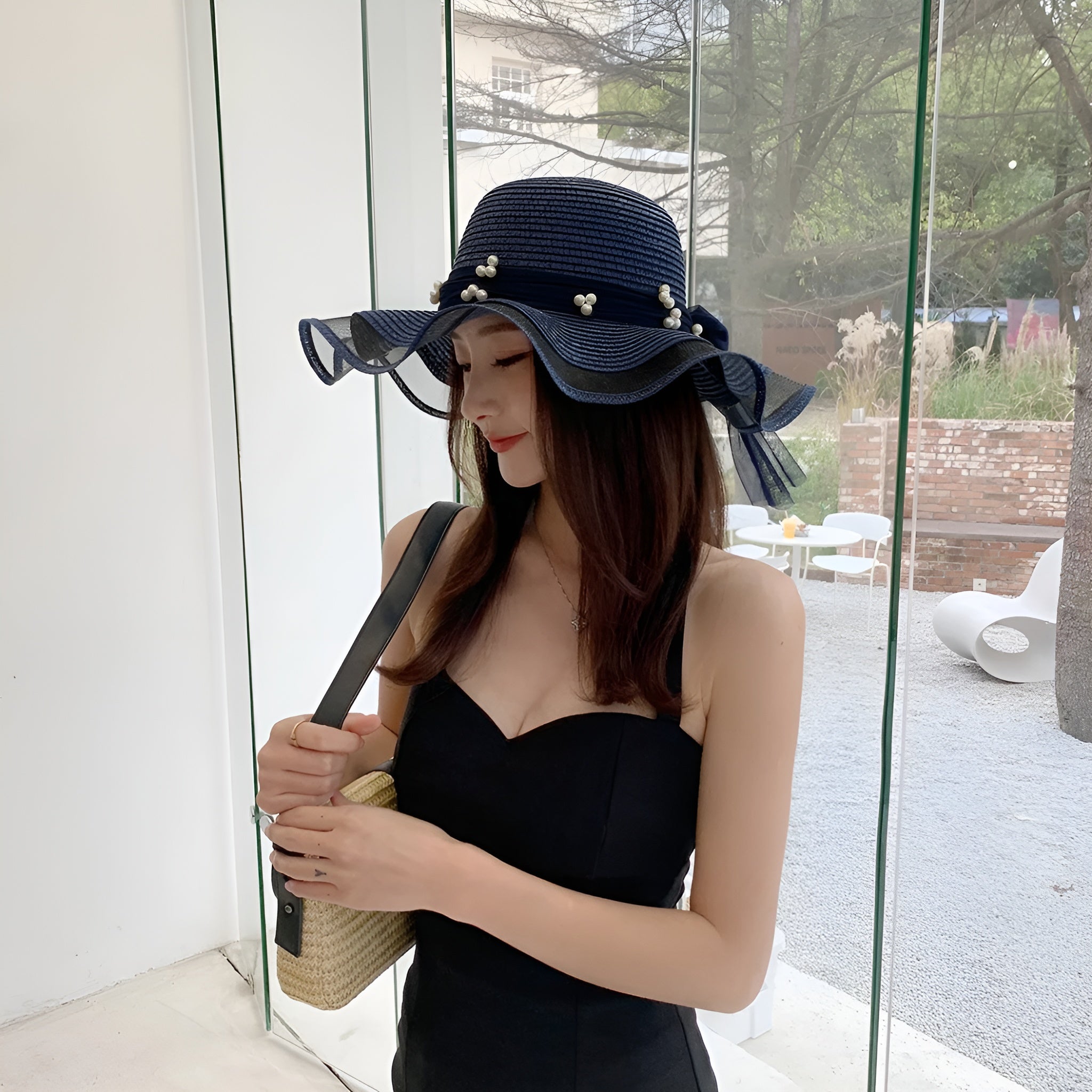 Chapeau de Paille Femme à vague