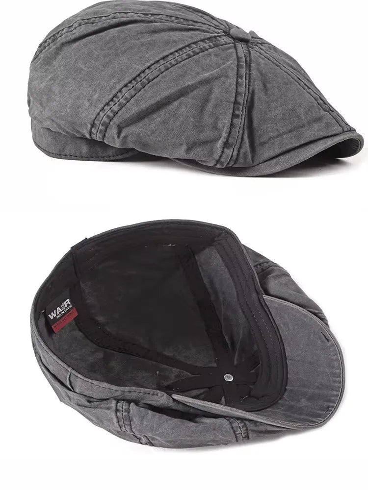 Béret Casquette Gavroche Denim Vintage - UrbanWear