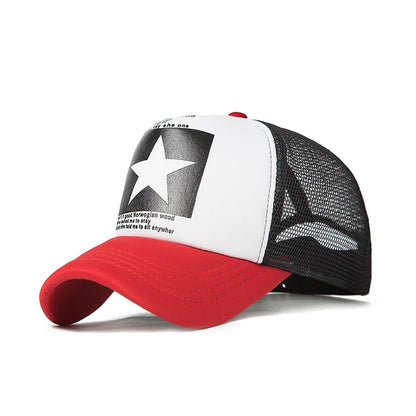 Casquette Trucker Étoile – Style Urbain et Respirant