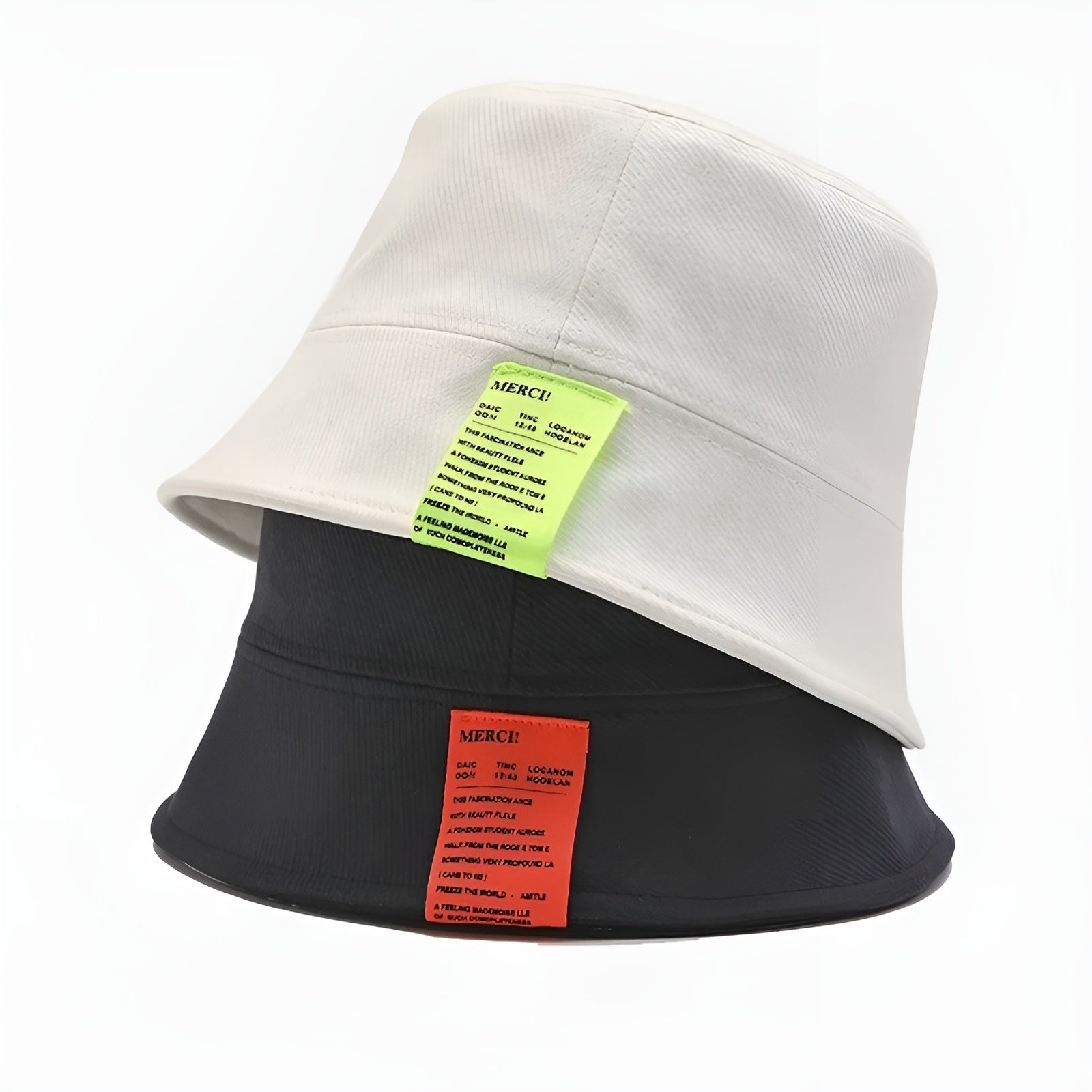 Bob Uni Streetwear – Minimalisme Avec Détail Contrasté