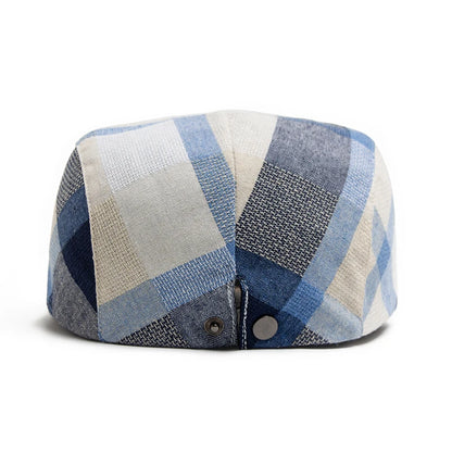 Béret Motif Carreaux - Britcap