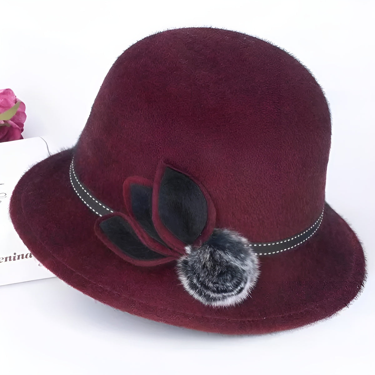 Chapeau Cloche Melon Femme
