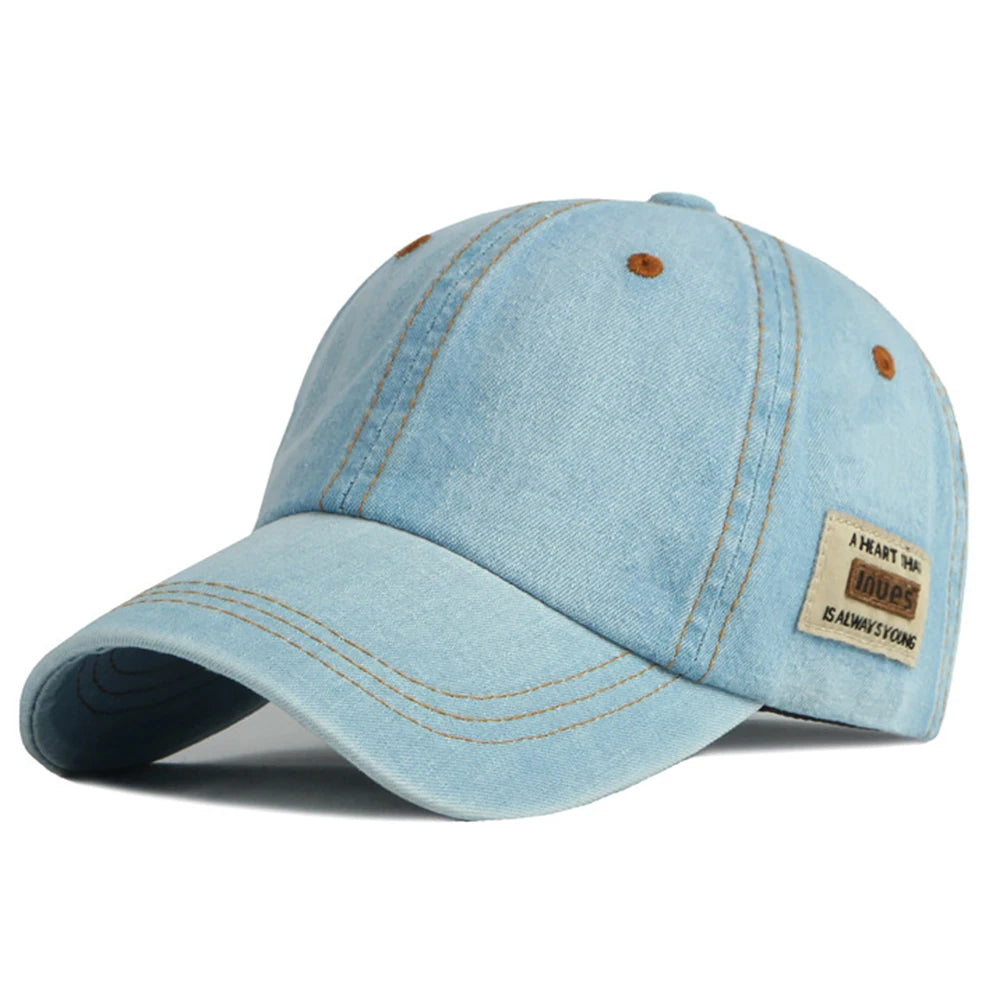 Casquette Denim Clair – Sky