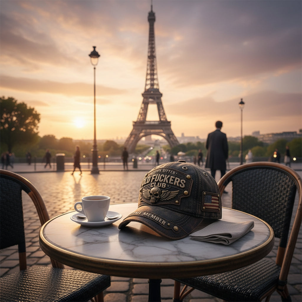 Casquette Coton Vintage – Patch Outdoor