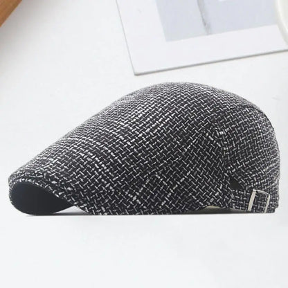 Béret Homme Vintage en Lin Léger - Glamberet