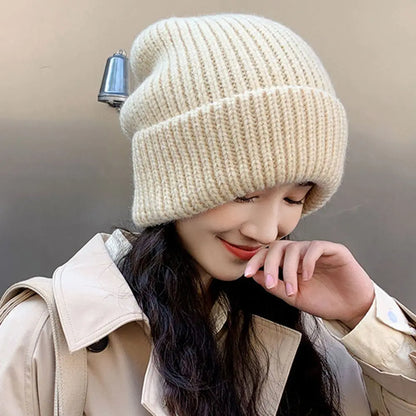 Bonnet Femme Ample Épais en Tricot – Cozylo