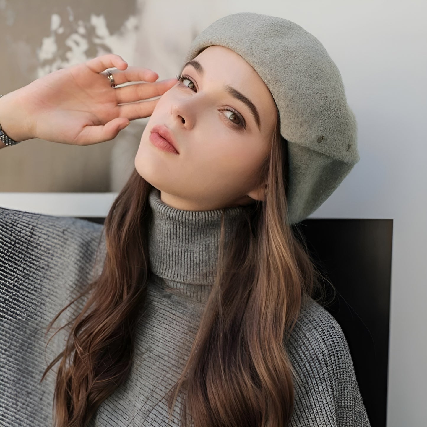 Béret Femme en Laine Douce - Simpla