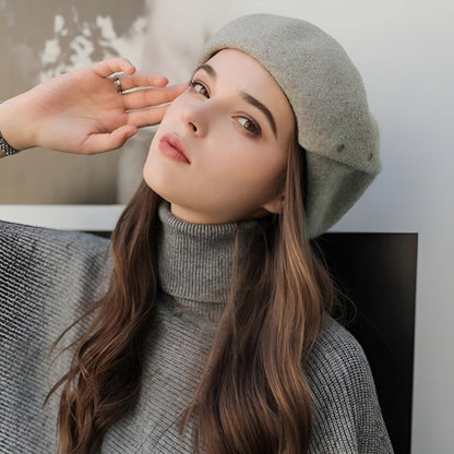 Béret Femme en Laine Douce - Simpla