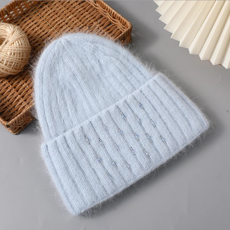 Bonnet Femme Douceur Perlée - Lunaria