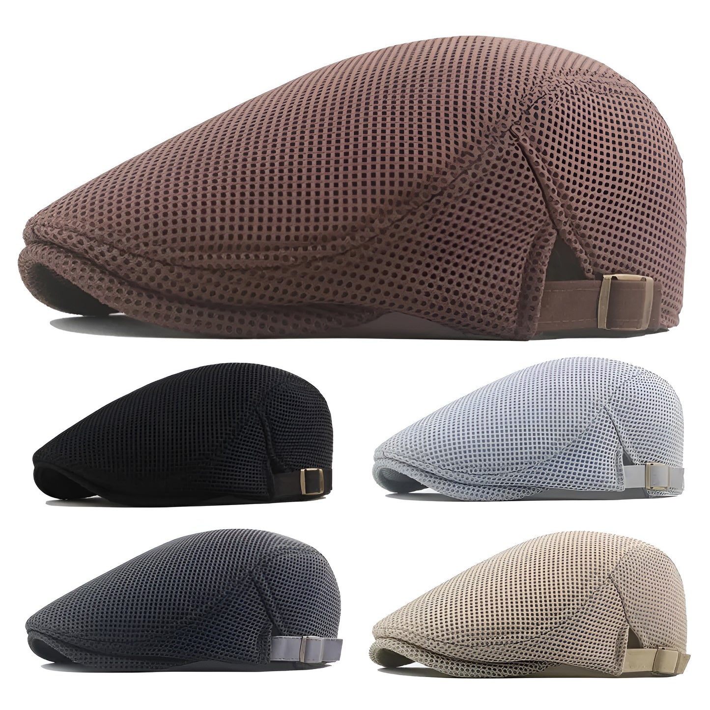 Béret Homme en Tissu Aéré Réglable - Airwave