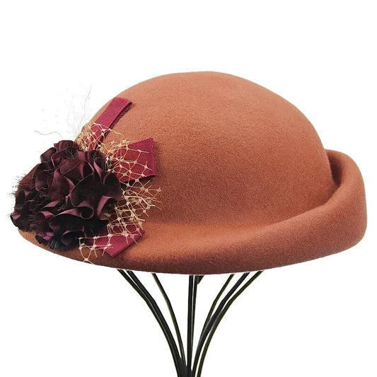 Béret Femme à Fleur - ClassiChic - La Maison du Chapeau