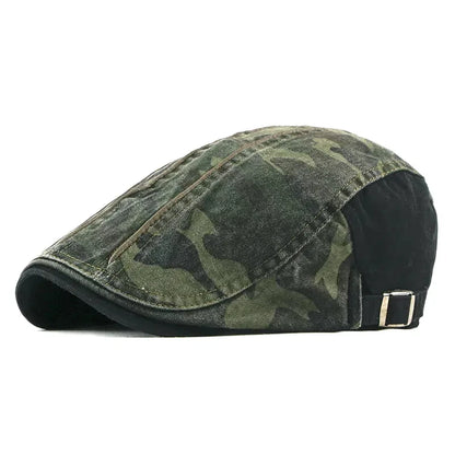 Béret Homme Coton - Camouflage - La Maison du Chapeau