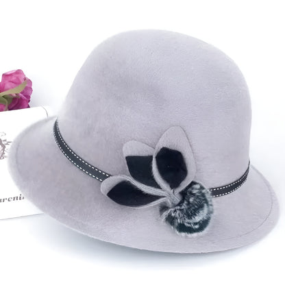 Chapeau Cloche Melon Femme