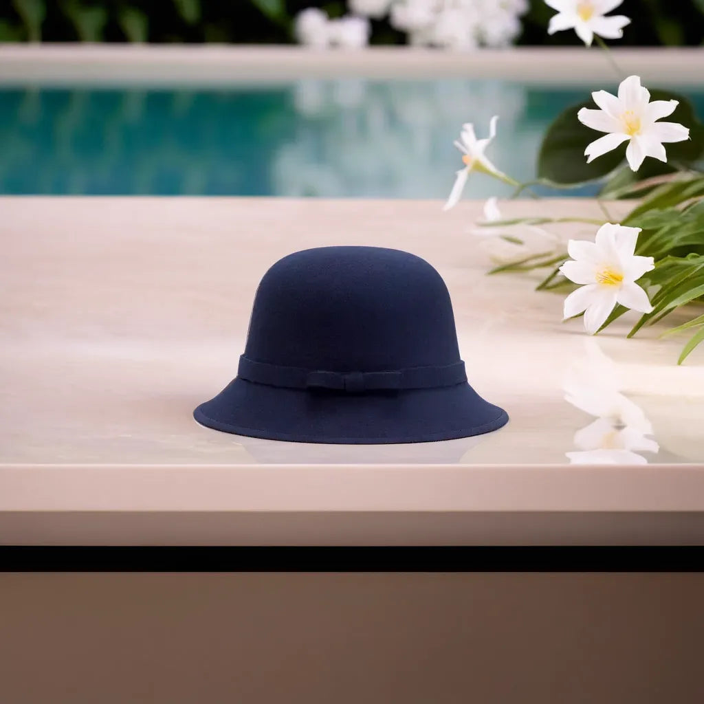 Chapeau Melon Cloche Femme Suede