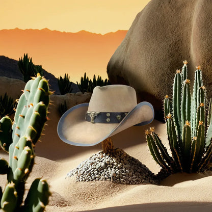 Chapeau Cowboy Véritable CUIR - DustyHorizon